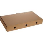 Kuzeykutu Baskısız Büyük Pide Kutusu 36 x 20 x 5 cm 100 Adet