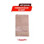 Kuzeylina Jüt Çuval 500 Gramlık - Şeffaf Pencereli 10 Adet