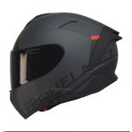 Kuzeymotor Mts X340 Thunder Mat Siyah-Gri-Kırmızı Fullface Kask (Siyah Camlı)