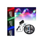 Kuzgun Ticaret 5 Metre Rgb Şerit Led Seti-iç Ve Dış Mekan Silikonlu-tak Çalıştır ( Lisinya )