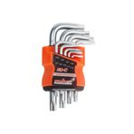 Kuzgun Ticaret 9 Parça İyi Crv Kısa Yıldız Alyan Torx Key Set (4767) - Kuzgun Ticaret