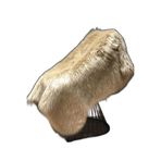 Kuzu Post Üst Kalite Tüy Dökmez Yıkanabilir Yumuşak Dokulu Peluş Halı, CAMEL, 80 x 100