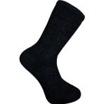 Kuzu Yünü Havlu Erkek Çorabı - Eskimo - Siyah - No: 41-44 (13905)