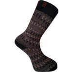 Kuzu Yünü Havlu Erkek Çorabı - Yupik - Kahverengi - No: 41-44 (13906)