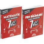 KVA Yayınları Kva 7. Sınıf Matematik + Fen Bilimleri Plus Soru Seti 2 Kitap 2023