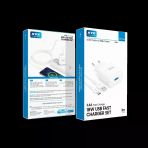 Kvk&Fixpack Type-C 3.4 Sarj Setı (Adaptor-Kablo)Şarj Cihazları