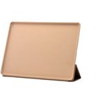 Kvy Apple iPad Pro 12.2 İnc SMartcover Deri Gold Kılıf