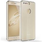 Kvy Huawei Honor 8 Kamera Korumalı Süper Silikon Şeffaf Kılıf