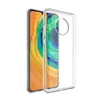 Kvy Huawei Mate 30 Pro Kamera Korumalı Süper Silikon Kılıf - Şeffaf