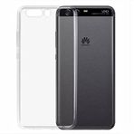 Kvy Huawei P10 Kamera Korumalı Süper Silikon Şeffaf Kılıf