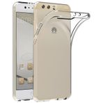 Kvy Huawei P10 Plus Kamera Korumalı Süper Silikon Şeffaf Kılıf