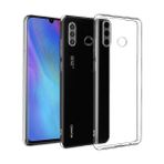 Kvy Huawei P20 Lite Kamera Korumalı Süper Silikon Kılıf - Şeffaf