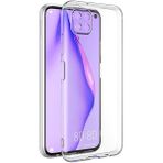 Kvy Huawei P40 Lite Kamera Korumalı Süper Silikon Kılıf - Şeffaf