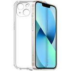 Kvy iPhone 14 Kamera Korumalı Süper Silikon Şeffaf Kılıf