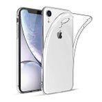 Kvy iPhone XR Kamera Korumalı Süper Silikon Şeffaf Kılıf