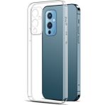Kvy One Plus 9 Kamera Korumalı Süper Silikon Şeffaf Kılıf