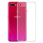 Kvy Oppo A5S Kamera Korumalı Süper Silikon Şeffaf Kılıf