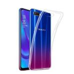Kvy Oppo RX17 Neo Kamera Korumalı Süper Silikon Şeffaf Kılıf