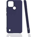 Kvy Realme C21 Biye Silikon Kılıf - Lacivert