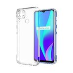 Kvy Realme C21 Kamera Korumalı Süper Silikon Kılıf Ekran Koruyucu - Şeffaf
