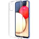 Kvy Samsung Galaxy A02S Kamera Korumalı Süper Silikon Kılıf - Şeffaf