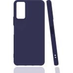 Kvy Samsung Galaxy A03S Biye Silikon Kılıf - Lacivert