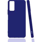 Kvy Samsung Galaxy A03S Biye Silikon Kılıf - Mavi