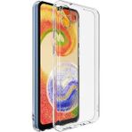 Kvy Samsung Galaxy A04 Kamera Korumalı Süper Silikon Şeffaf Kılıf