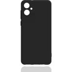 Kvy Samsung Galaxy A04E Biye Silikon Kılıf - Siyah