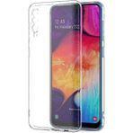 Kvy Samsung Galaxy A10 Kamera Korumalı Süper Silikon Kılıf Ekran Koruyucu - Şeffaf