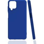 Kvy Samsung Galaxy A12 Biye Silikon Kılıf - Mavi