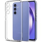 Kvy Samsung Galaxy A54 Kamera Korumalı Süper Silikon Şeffaf Kılıf