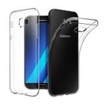 Kvy Samsung Galaxy A7 2017 Kamera Korumalı Süper Silikon Şeffaf Kılıf