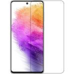 Kvy Samsung Galaxy A73 Nano Kırılmaz Cam Ekran Koruyucu - Şeffaf