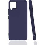 Kvy Samsung Galaxy M22 Biye Silikon Kılıf - Lacivert