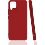 Kvy Samsung Galaxy M32 Biye Silikon Kılıf - Kırmızı