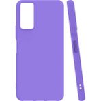 Kvy Samsung Galaxy M52 Biye Silikon Kılıf - Lila
