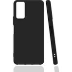 Kvy Samsung Galaxy M52 Biye Silikon Kılıf - Siyah