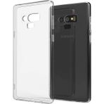 Kvy Samsung Galaxy Note 9 Kamera Korumalı Süper Silikon Kılıf - Şeffaf