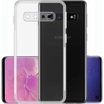 Kvy Samsung Galaxy S10 Plus Kamera Korumalı Süper Silikon Kılıf - Şeffaf