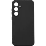 Kvy Samsung Galaxy S24 Fe Biye Silikon Kılıf - Siyah