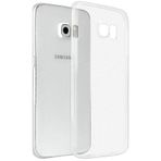 Kvy Samsung Galaxy S6 Edge Kamera Korumalı Süper Silikon Şeffaf Kılıf