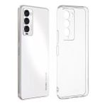 Kvy Tecno Camon 18 Kamera Korumalı Süper Silikon Şeffaf Kılıf