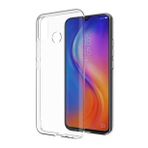 Kvy Tecno Spark 6 Go Kamera Korumalı Süper Silikon Şeffaf Kılıf