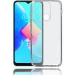 Kvy Tecno Spark 8C Kamera Korumalı Süper Silikon Şeffaf Kılıf