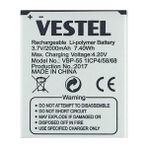 Kvy Vestel Venüs V3 5.0x / 5.0V (Vbp-50) Uyumlu Batarya Pil 2000 mAh