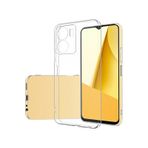 Kvy Vivo Y16 Kamera Korumalı Süper Silikon Şeffaf Kılıf