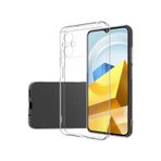 Kvy Xiaomi Poco M5 Kamera Korumalı Süper Silikon Şeffaf Kılıf