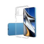 Kvy Xiaomi Poco X4 Pro 5g Kamera Korumalı Süper Silikon Şeffaf Kılıf