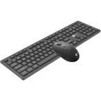 KW201 Kablosuz Türkçe Q Klavye & Mouse Set Siyah